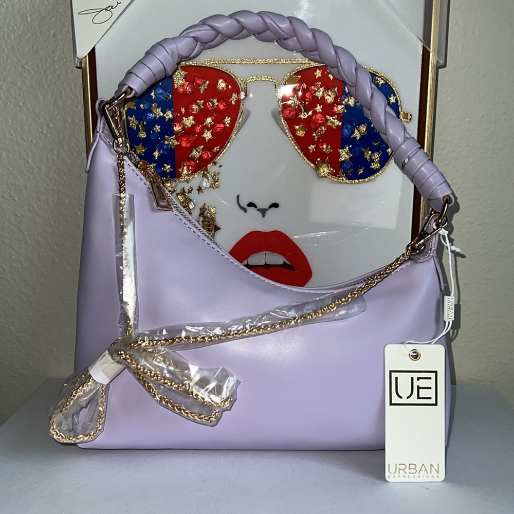 Urban Expressions lavender Crossbody Bag - Picture 11 of 17